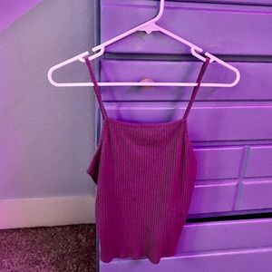 Purple tank top